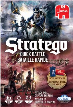 JEU DE CARTES STRATEGO QUICK BATTLE (BILINGUE)